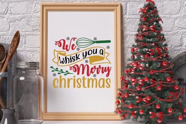We whisk you a merry christmas SVG Angelina750 