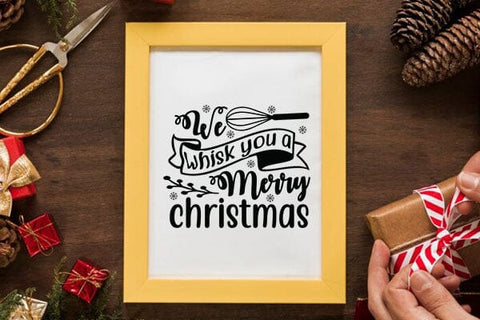 We whisk you a merry christmas SVG Angelina750 
