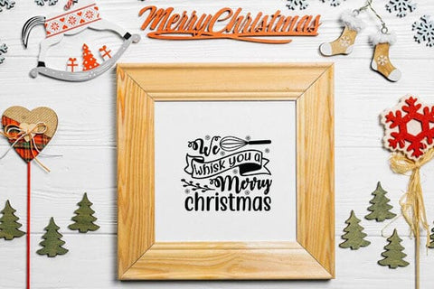 We whisk you a merry christmas SVG Angelina750 