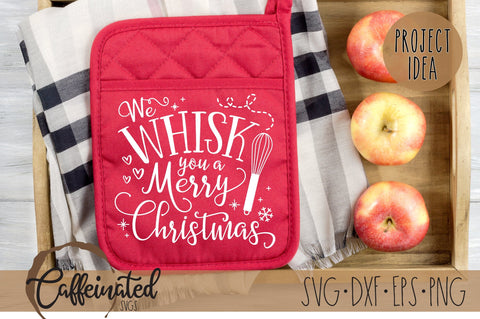 We Whisk You A Merry Christmas SVG SVG Caffeinated SVGs 