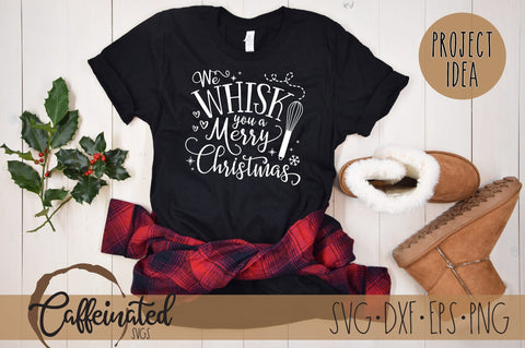 We Whisk You A Merry Christmas SVG SVG Caffeinated SVGs 