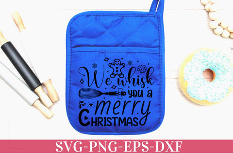 We whisk you a merry christmas SVG SVG DESIGNISTIC 