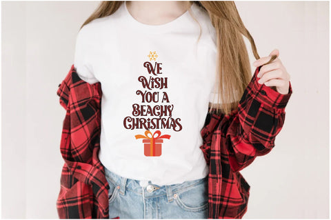 We Wish You a Beachy Christmas Sublimation Sublimation Jagonath Roy 