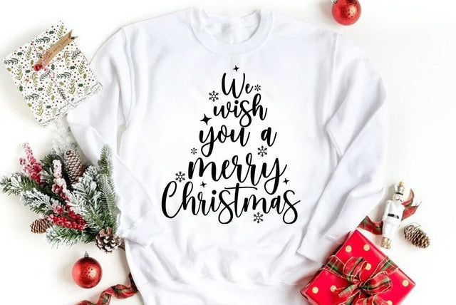 We wish you a merry christmas, Christmas SVG SVG FiveStarCrafting 