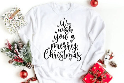 We wish you a merry christmas, Christmas SVG SVG FiveStarCrafting 