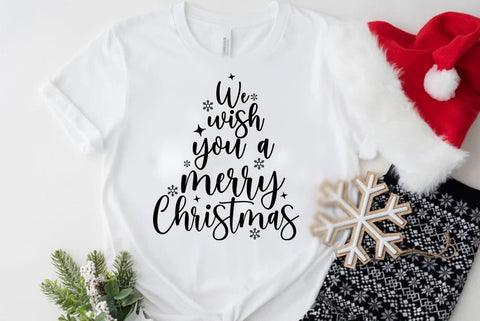 We wish you a merry christmas, Christmas SVG SVG FiveStarCrafting 