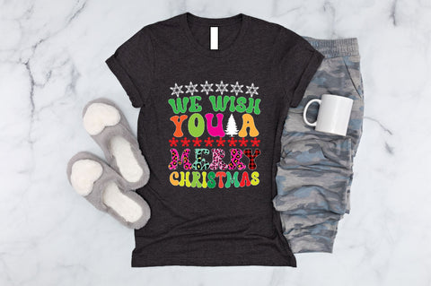 we wish you a merry christmas Sublimation SVGArt 