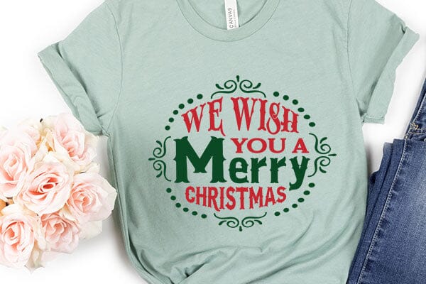 We wish you a merry christmas SVG Angelina750 