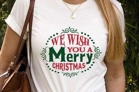 We wish you a merry christmas SVG Angelina750 
