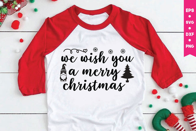 We wish you a Merry Christmas SVG Cut File SVG md faruk hossain 