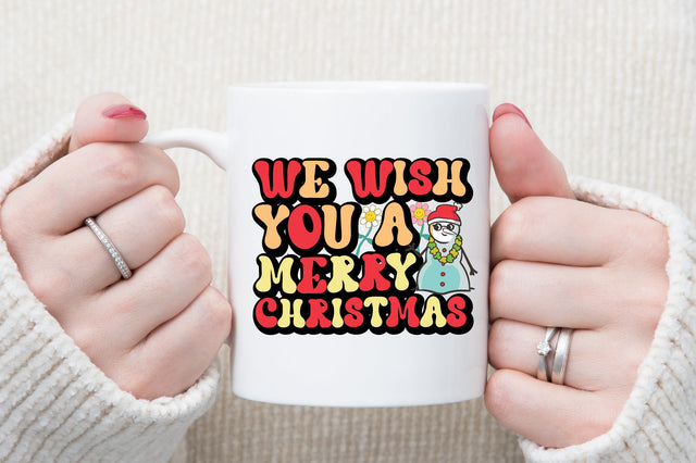 We wish you a merry Christmas SVG designartist 