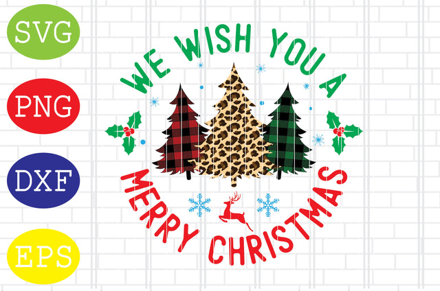 We Wish You a Merry Christmas Svg, Merry Christmas Svg, Santa Svg, Christmas Holiday Svg, Png, Eps, Dxf Files SVG DigitalSvgFiles 