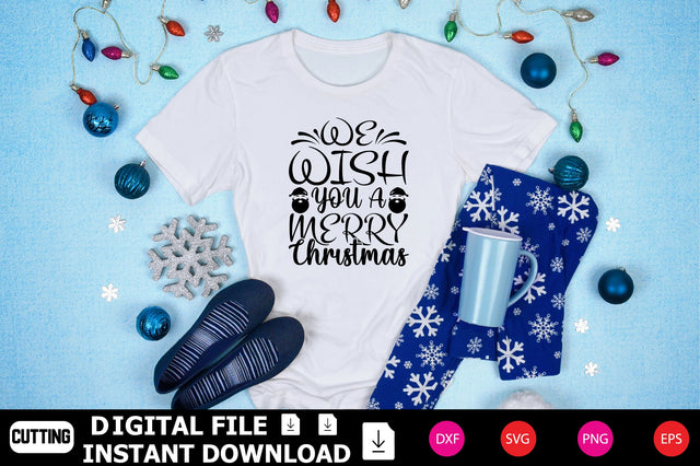 We Wish You A Merry Christmas SVG Shahin alam 