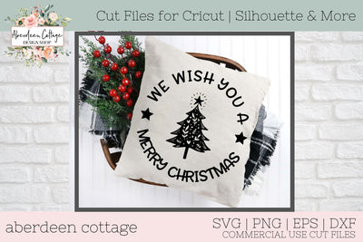 We Wish You A Merry Christmas SVG SVG Aberdeen Cottage 