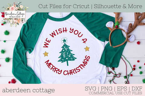 We Wish You A Merry Christmas SVG SVG Aberdeen Cottage 