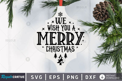 We wish you a merry christmas SVG SVG Regulrcrative 