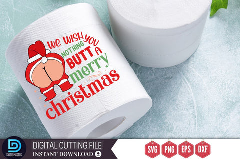 We wish you nothing butt a merry christmas SVG SVG DESIGNISTIC 