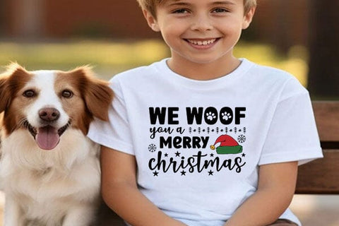 We Woof You A Merry Christmas SVG Angelina750 