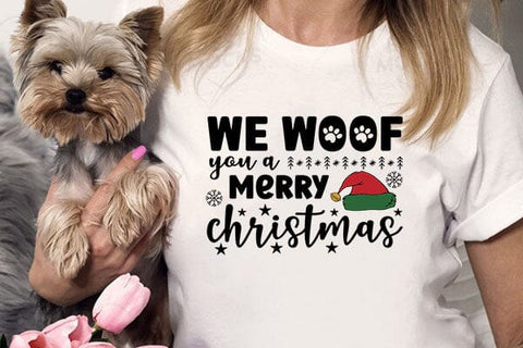 We Woof You A Merry Christmas SVG Angelina750 