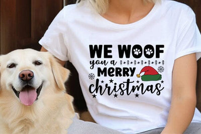 We Woof You A Merry Christmas SVG Angelina750 