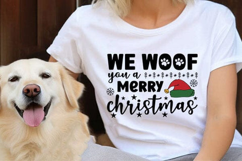 We Woof You A Merry Christmas SVG Angelina750 