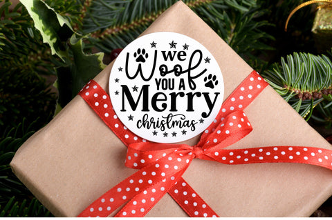 We woof you a merry christmas SVG Design SVG Regulrcrative 