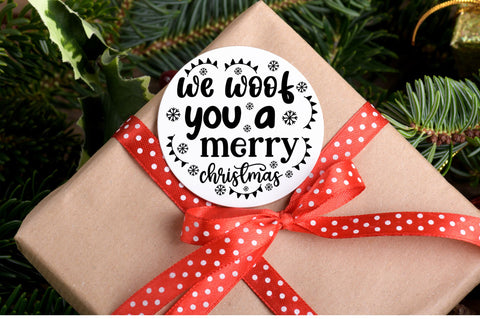 We woof you a merry christmas SVG Design SVG Regulrcrative 