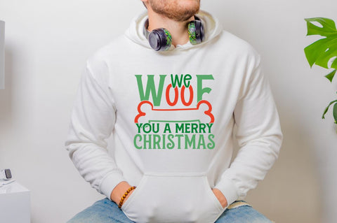 We woof you a merry christmas SVG, We woof you a merry christmas SVG DESIGNISTIC 