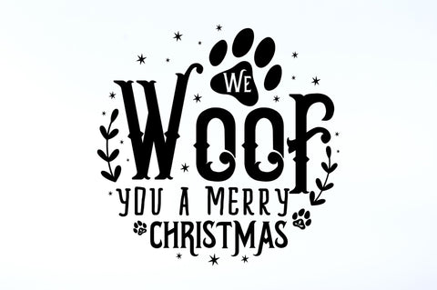 We woof you SVG Design SVG Regulrcrative 