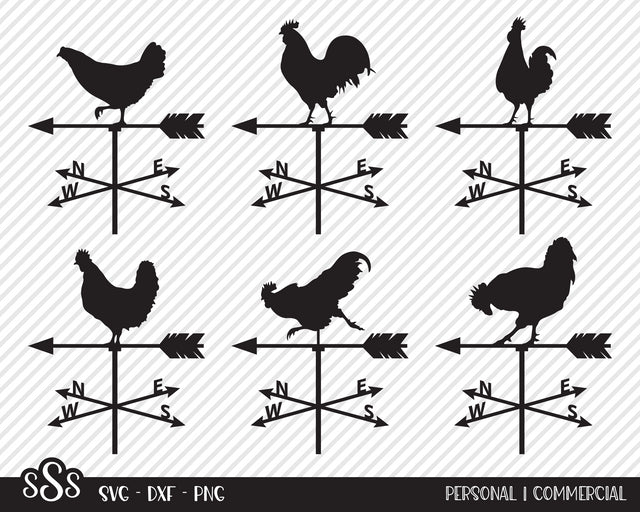 Weather Vane Bundle | Country SVG SVG Texas Southern Cuts 