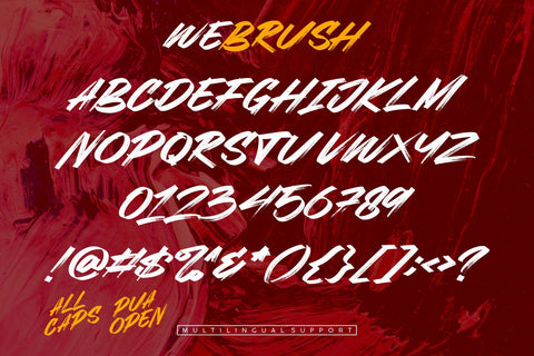 Webrush Font Garisman Studio 
