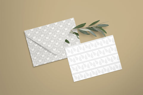 Wedding Bundle Digital Paper & Vector Elements JPG SVG DXF EPS SVG TheCrafterDepot 