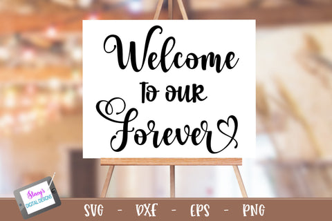 Wedding Bundle Vol. 2 - 6 Wedding Sign SVG files SVG Stacy's Digital Designs 