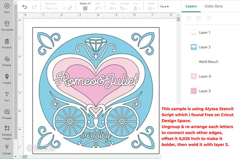 Wedding Couple Sign Layered Paper Cut - SVG SVG Slim Studio 