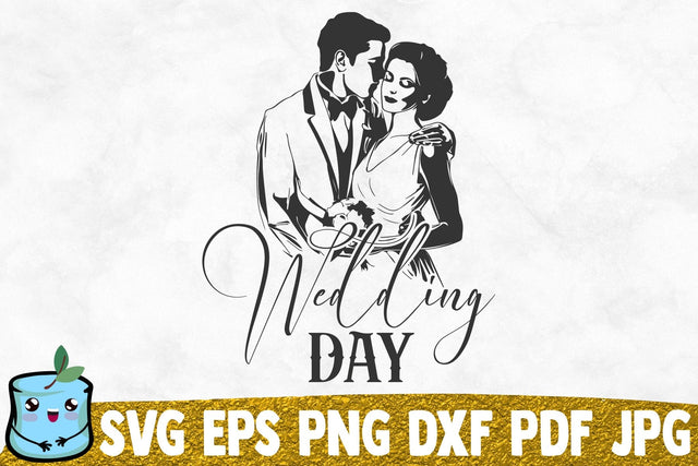 Wedding Day SVG MintyMarshmallows 