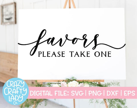 Wedding Decor SVG Cut File Bundle - So Fontsy