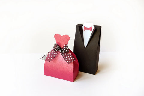 Wedding Dress and Tuxedo Box Set SVG Risa Rocks It 