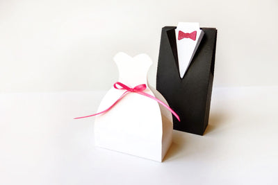 Wedding Dress and Tuxedo Box Set SVG Risa Rocks It 