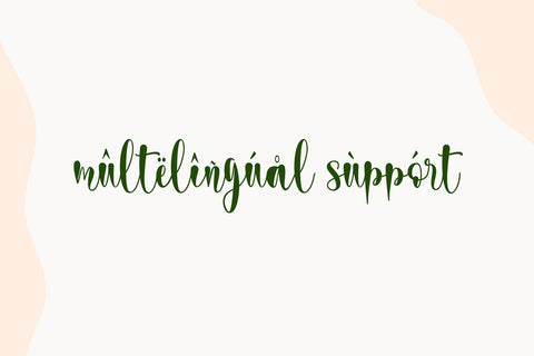 Wedding dress Font Letterara 