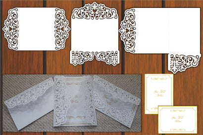 Wedding Invitation Templates, Envelope Svg, Invitation Card SVG Yuliya 