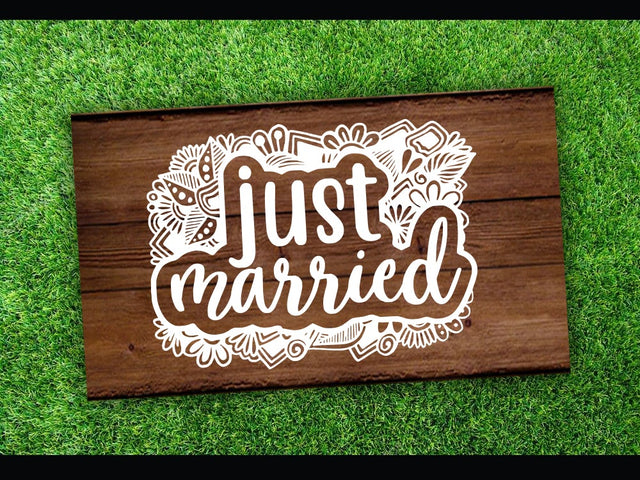 Wedding Just married Svg SVG Johan Ru designs 