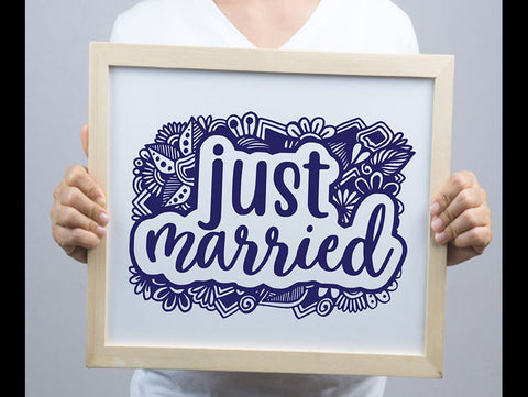 Wedding Just married Svg SVG Johan Ru designs 