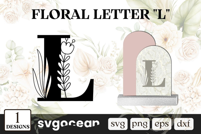 Wedding Letter L SVG SVG SvgOcean 