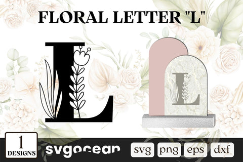 Wedding Letter L SVG SVG SvgOcean 