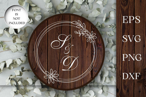 Wedding Monogram Svg Bundle SVG SvgOcean 