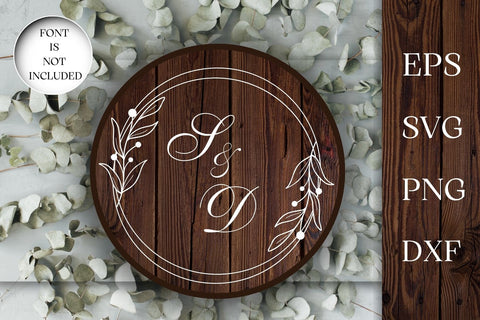 Wedding Monogram Svg Bundle SVG SvgOcean 