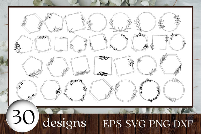 Wedding Monogram Svg Bundle SVG SvgOcean 