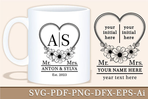 Wedding Monogram Svg Designs Bundle, Family Name Sign Svg SVG D2PUTRI, SVG BUNDLE, SUBLIMATION BUNDLE, T SHIRT DESIGNS BUNDLE 