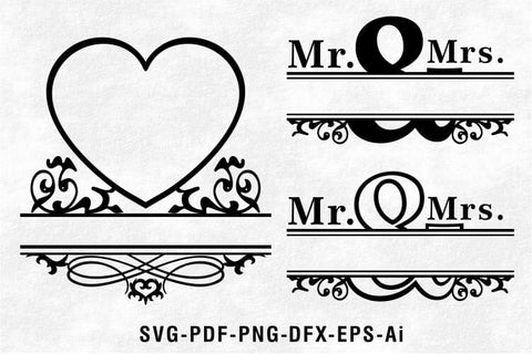 Wedding Monogram Svg Designs Bundle, Family Name Sign Svg SVG D2PUTRI, SVG BUNDLE, SUBLIMATION BUNDLE, T SHIRT DESIGNS BUNDLE 