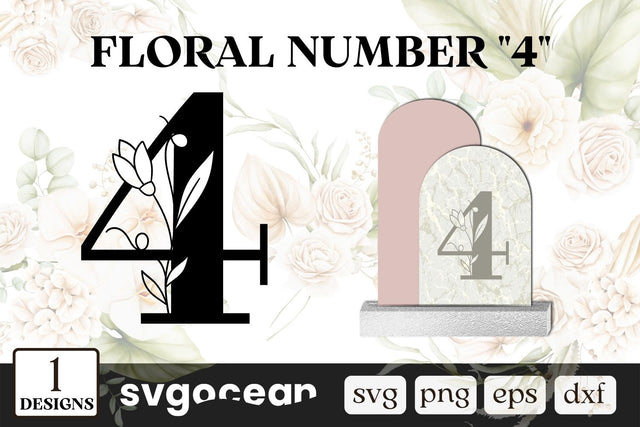 Wedding Number 4 SVG SvgOcean 